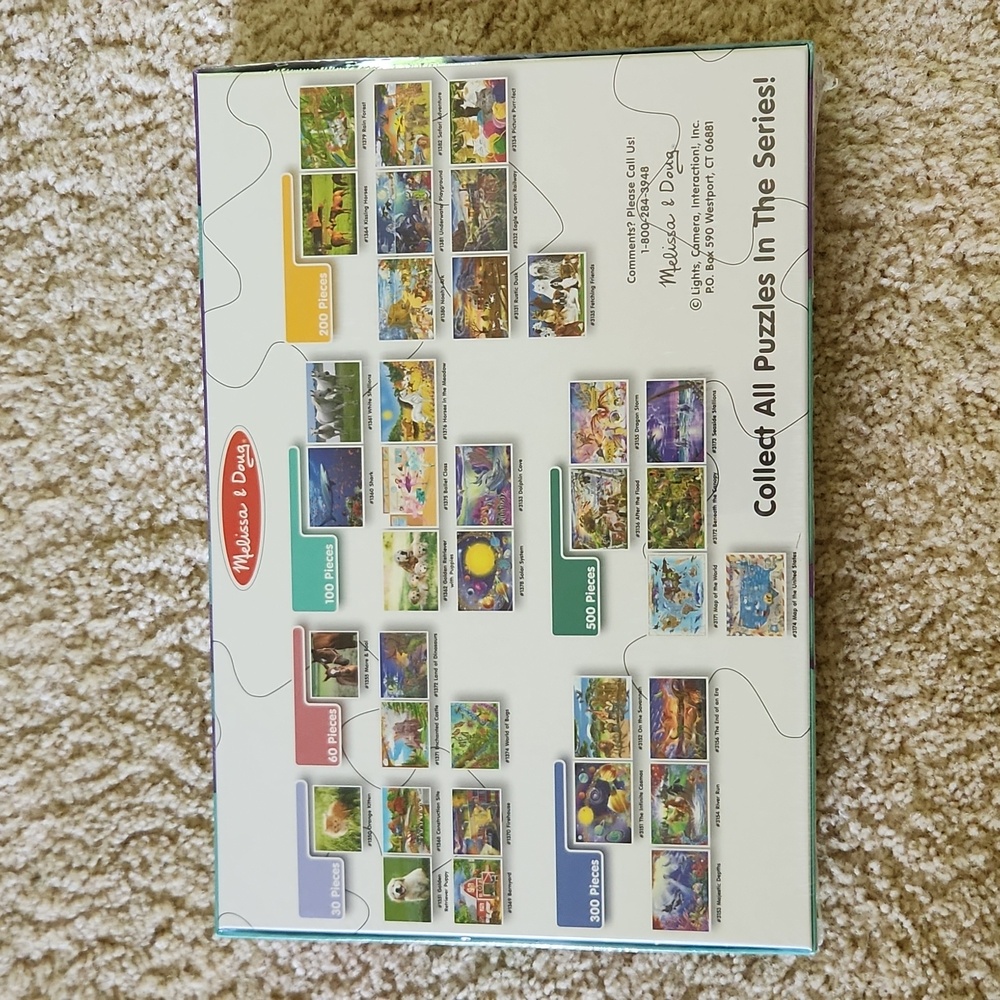 NIB Melissa and Doug 100 Piece Shark Puzzle - Picture 2 of 5